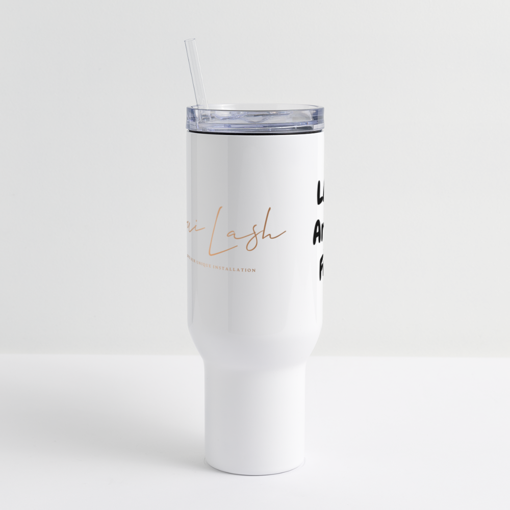 40 oz Travel Tumbler - white